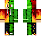 fire and cactus boy