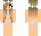 girl with a bikini