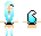 herobrine blue wolf