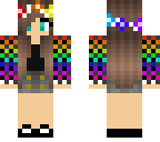 hi rainbow girl