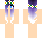 indigo flower crown