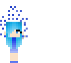 mini blue girl