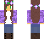 modern flower girl