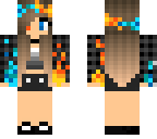 my first fire and ice skin