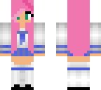 pink hair uniform