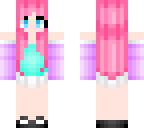 pink haired girl