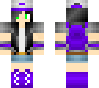 purple pokemon trainer