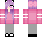 purple school girl