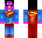 purple superman penguin