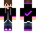 purple teen gamer