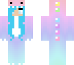 rainbow dino girl