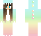 rainbow dino girl
