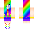 rainbow girl