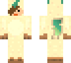 smiley in a leafeon onesie