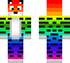 symetric rainbow tiger