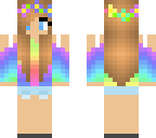 tie dye girl