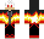 white hoodie fire boy