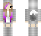 alex wolf woman with purple hair