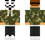 anonymous camouflage boy