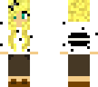 blonde haired oreo girl