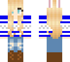 blue bunny girl