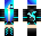 blue dragon headphones girl
