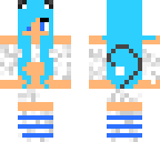 blue edit girl