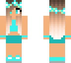 blue girl