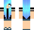 blue girl