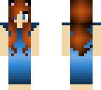 blue girl