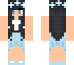 blue summer girl