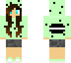 brown haired mint oreo girl
