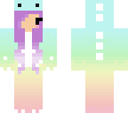 chibi rainbow dino