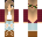 edit of the flower crown girl 