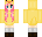 girl wth duck hoodie