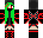 green and red ninja
