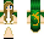 green clocked dragon witch
