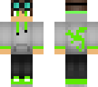 green gamer with goggles
