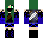green haired ninja