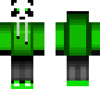 green panda