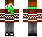 green scarf