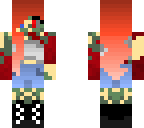 half zombie girl