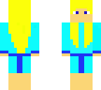 karate blue girl
