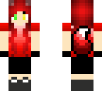 kawaii red wolf