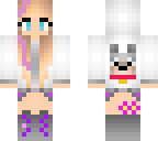 modern dog girl