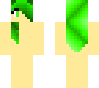 neon green girl