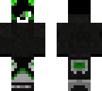 neon green ninja wolf