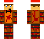 pizza guy from the lyosacks and freddy suit