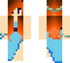 prom dress redhead