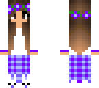 purple bunny slippers